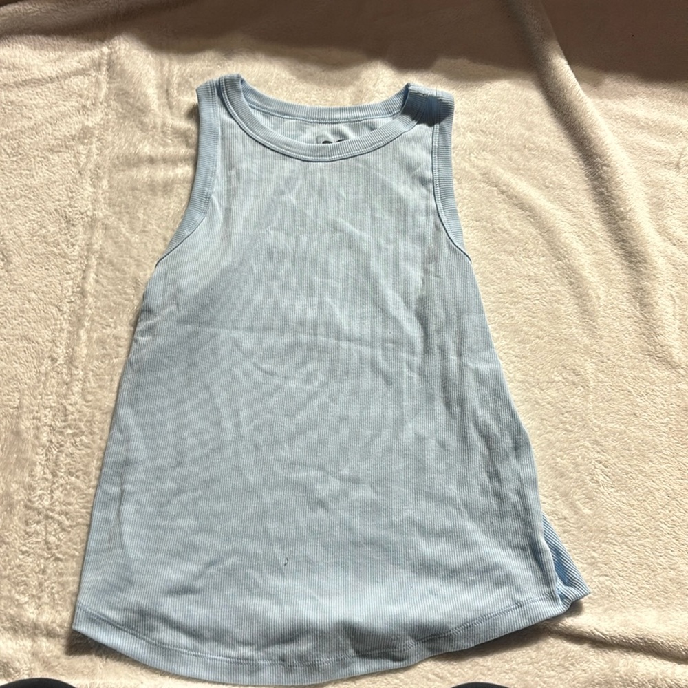 Blue tank top